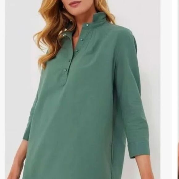Tuckernuck Pomander Place Polly Shirt Dress size Medium- great used condition - Picture 9 of 14